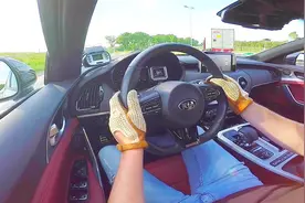 起亚斯汀格3.3T，0-253km/h加速测试！视频封面