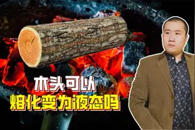 金属都会因高温而液化，为何木头不行？木头能熔化为液态吗？视频封面