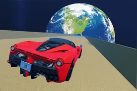 我要驾驶超级跑车飞跃悬崖，成为飞得最远的跑车！ROBLOX