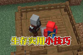 我的世界：生存实用小技巧，和掠夺者和平相处？