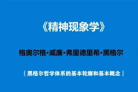 《精神现象学》—黑格尔哲学体系的基本轮廓和基本概念视频封面
