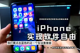 在iPhone实现自由自在的安装任意软件APP。真正的软件自由视频封面