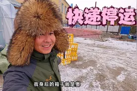 黑龙江突降暴雪，学生放假，快递停运，货物发不出去也是干着急！视频封面