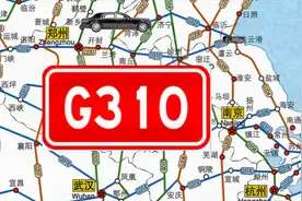 横跨中国东西的国道： G310 连云港--天水 线路展示