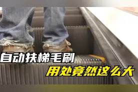 电梯两侧安装的毛刷子，是用来干啥的？最后才知作用这么大！