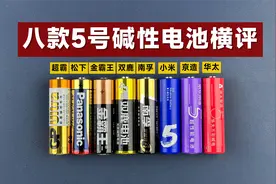 5号碱性电池横评：八大主流品牌，到底谁最值得买？