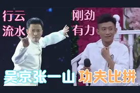 吴京张一山功夫比拼，山哥一个空翻能有两米多高，丝毫不输李连杰视频封面