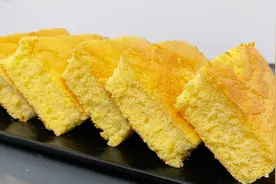 4个鸡蛋，1碗面粉，教你做老式无水鸡蛋糕，蓬松暄软，比买的好吃