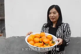 火柿子这样处理既脆又甜，农村女子弄了一大锅，这下有口福了视频封面