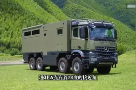 奔驰8X8越野房车，售价高达千万以上，这是你的终极梦想吗？视频封面