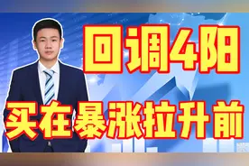 震仓买入法-回调4阳模型，买在起涨前视频封面
