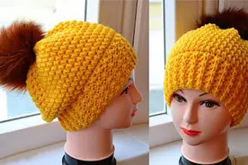 漂亮的女式钩针毛线帽，时尚设计，鳄鱼图案，喜欢就给自己织一顶视频封面