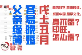 父亲缘薄，容易晚婚的女命，戊土丑月，喜火来暖局，伤官配印格