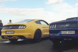 福特野马2.3T和5.0，排气声浪对比，差距有多大