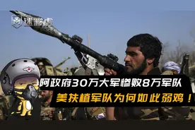 阿政府军彻底覆灭，30万大军惨败8万军队，美扶植军队为何如此弱视频封面