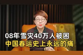 2008年一场大雪来袭，40万人被困，最难春运把中国逼成基建狂魔！视频封面