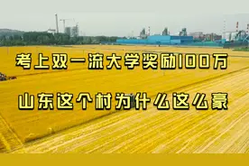 考上双一流大学奖励100万，本科奖励5万，山东这个村为什么这么豪视频封面