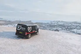 地平线4 哪怕是大雪封路，我顺丰快递依旧按时到达