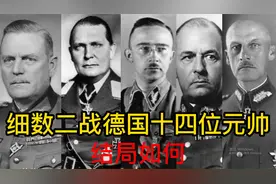 细数十四位二战德军元帅，各个声名显赫，最终结局如何？视频封面