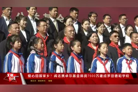 爱心回报家乡！阎志携卓尔基金捐资7500万建成罗田德和学校视频封面