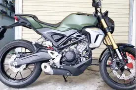 本田品最好的150复古车，车重123kg，极速可达143km