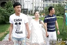 陶昕然挺着大肚子，跟老公十指相扣手牵手遛弯，满脸幸福丨影视视频封面