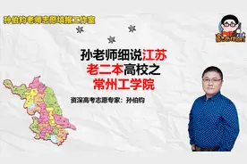 孙老师细说江苏老二本高校之常州工学院