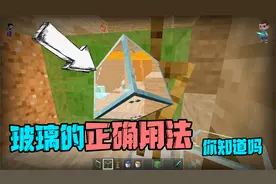我的世界；玻璃的正确用法你知道吗？“透视”所有的物体