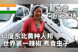 印度东北街头市场 煮食虫子 世界第一大王辣椒 黄种人邦 那加兰视频封面