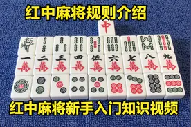 红中麻将规则介绍零基础，红中麻将新手入门怎么玩！入门初学者视频封面