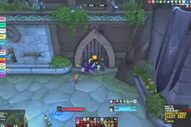 魔兽世界正式服：别怪我毛伤害，邪DK评级战场娱乐，打旗了