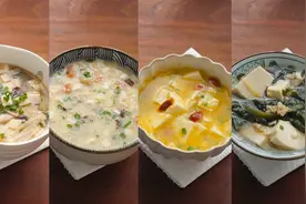 豆腐汤的4种家常做法，汤鲜味美又营养，喜欢吃豆腐的不要错过哦