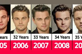 超级巨星莱昂纳多小李子1974-2023变化史视频封面