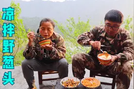 野葱头别浪费，第一次凉拌，妈妈吃得怀疑人生，冬宝直呼：太上头视频封面