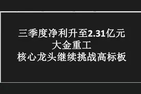 大金重工：核心龙头继续挑战高标的，这会是下一个联创股份？视频封面