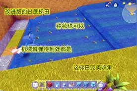 迷你世界：15 改进版的梯田，种植需要水源的植物都可以