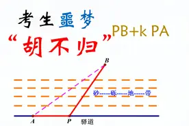 中考生的噩梦-“胡不归”最短路径问题