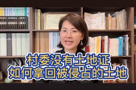村委没有土地证，如何拿回被侵占的土地？【请关注我】视频封面