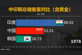 中印韩总储备量对比（含黄金）：你知道什么是总储备吗？视频封面