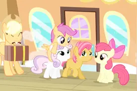 小马宝莉：苹果丽丽各种对表姐好但是表姐背叛了她，丽丽忍住别哭