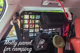 手工自制丰田Fortuner穿越者越野露营Molle系统视频封面