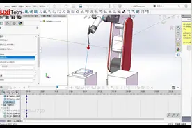 用SOLIDWORKS Motion做六轴机器人的运动仿真-设置运动路径马达视频封面