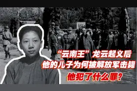 “云南王”龙云起义后，他儿子为何被解放军击毙，他犯了什么罪？