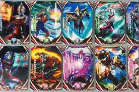 欧布奥特曼所有形态的街机卡片 全24张 欧布奥特曼疾辉形态视频封面