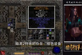 暗黑破坏神II 据说橙色击退手套很厉害先洗100个试试水