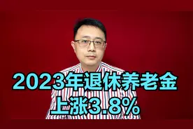 2023年退休养老金确定上涨，3.8%意味着什么？视频封面