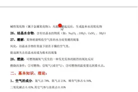 化学方程式汇总，中考前建议打印下来好好的记一记视频封面