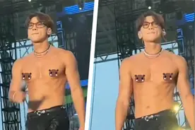 亚洲舞王Rain40岁状态绝了！脱上衣大秀腹肌劲歌热舞，尽显好身材视频封面