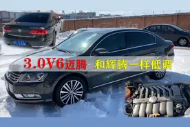 小伙10w淘到12款迈腾，3.0v6加6速湿式双离合，它比辉腾跑的快视频封面