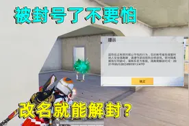 和平精英：被封号不用怕，只要改名就能解封？小鱼亲自实验告诉你